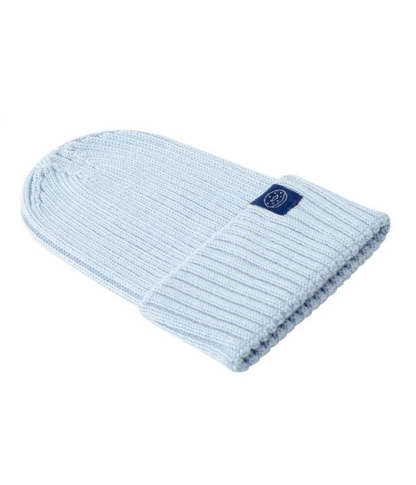 Le Pampuch – czapka z wełny merino (0-24m) baby blue